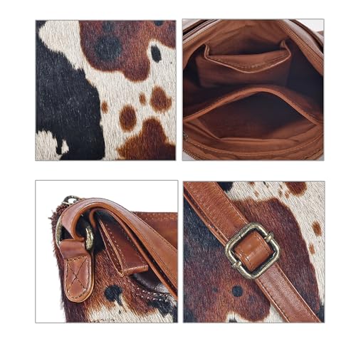 Image of Leather Crossbody Bags for Women - Ladies Sling Handbags - Medium Cross body Purses Handbags - Purses For Women