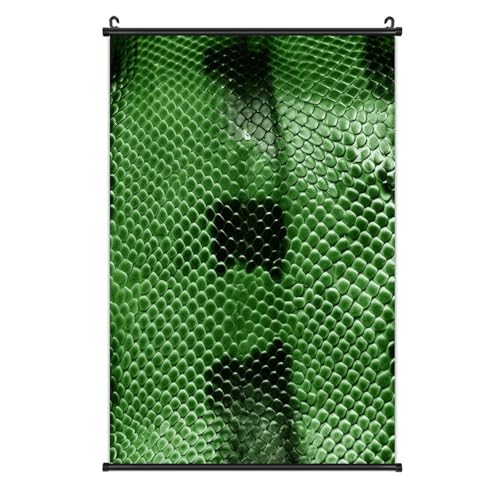 Toile imperméable verte suspendue BWQMNT décoration murale d'intérieur en plusieurs tailles
