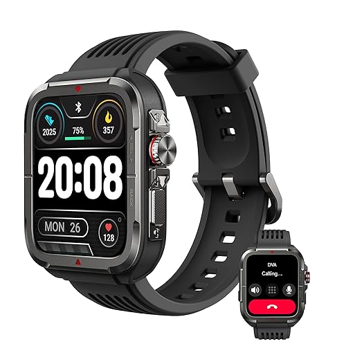 SKG R8 Smart Watch: Alexa Built-in, IP68 Waterproof