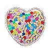 SAVITA 550-Count Smile handgemaakte kralen met gekleurde pakking Polymeer klei kralen Smile Flower Clay kralen Gemengde…