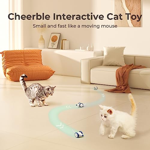 Cheerble Wicked Mouse Smart Robotic Interactive Cat Toy — view 2