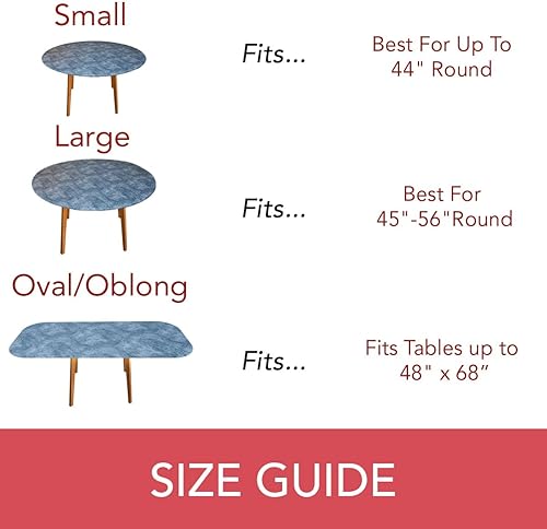 Miniatura 6 de LAMINET - Almohadillas protectoras de mesa de alta resistencia con borde elástico grueso y caída personalizable