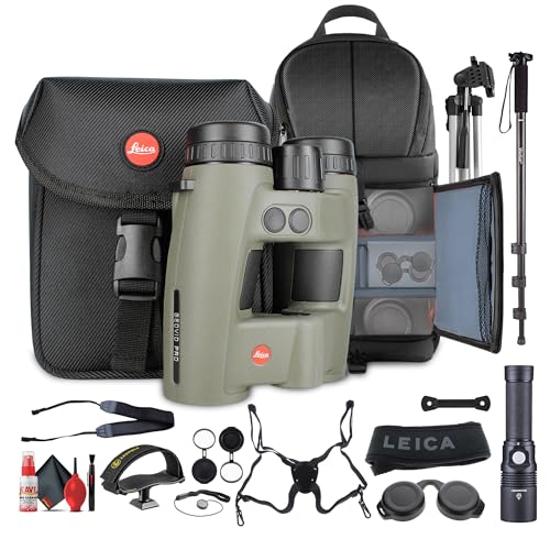 Leica 10x32 Geovid Pro Binoculares con Accesorios miniatura 1
