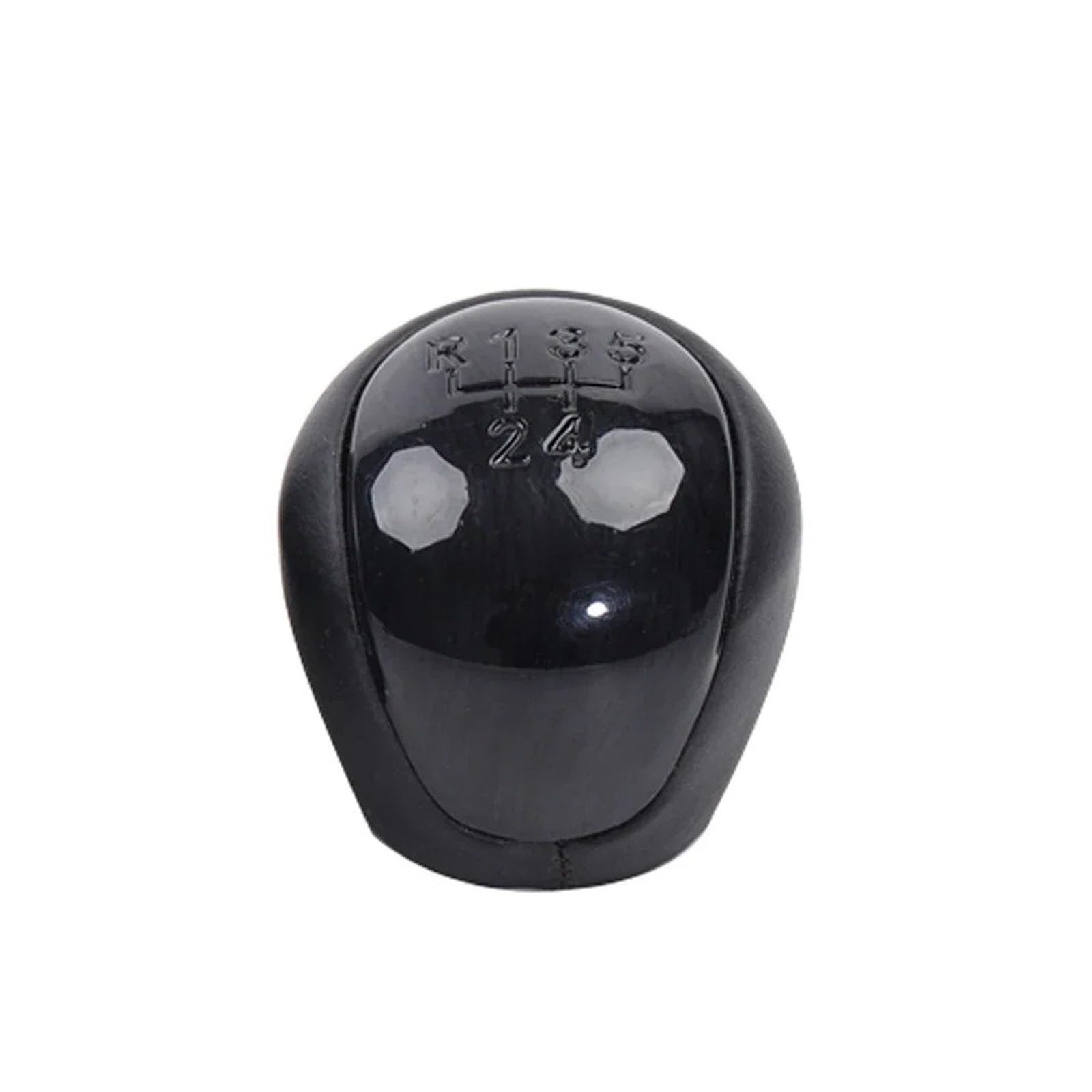 Jxewmtmc Black For Hyundai For Elantra I30 2008-2012 5 Speed Gear Shift Knob Shifter Lever Handbal Gear Stick Shift Cover(Black)