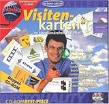  Visitenkarten. TelDaInfo, 2 CD-ROMs: Visitenkarten im Handumdrehen gestaltet!; Telefonauskunft. Für Windows 3.x/95/98/NT