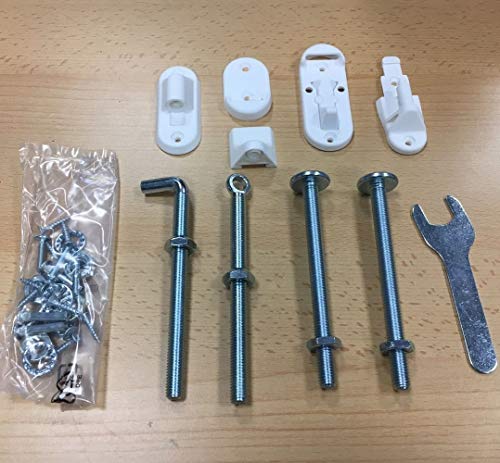 BabyDan Range of Stair Gates Spare Fitting Kits (BabyDan MultiDan Wood Fittings Kit)
