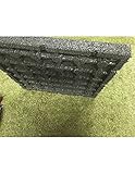  Jardin202 - Loseta de Caucho Verde - 40 mm 50x50
