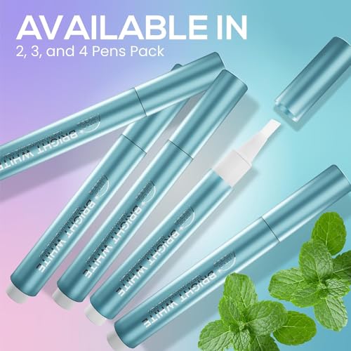 Image of Venus Visage Teeth Whitening Pen (1 Pack) - Effective Teeth Whitening Gel - 10+ Uses - Professional Formula - Mint Flavor - No Sensitivity