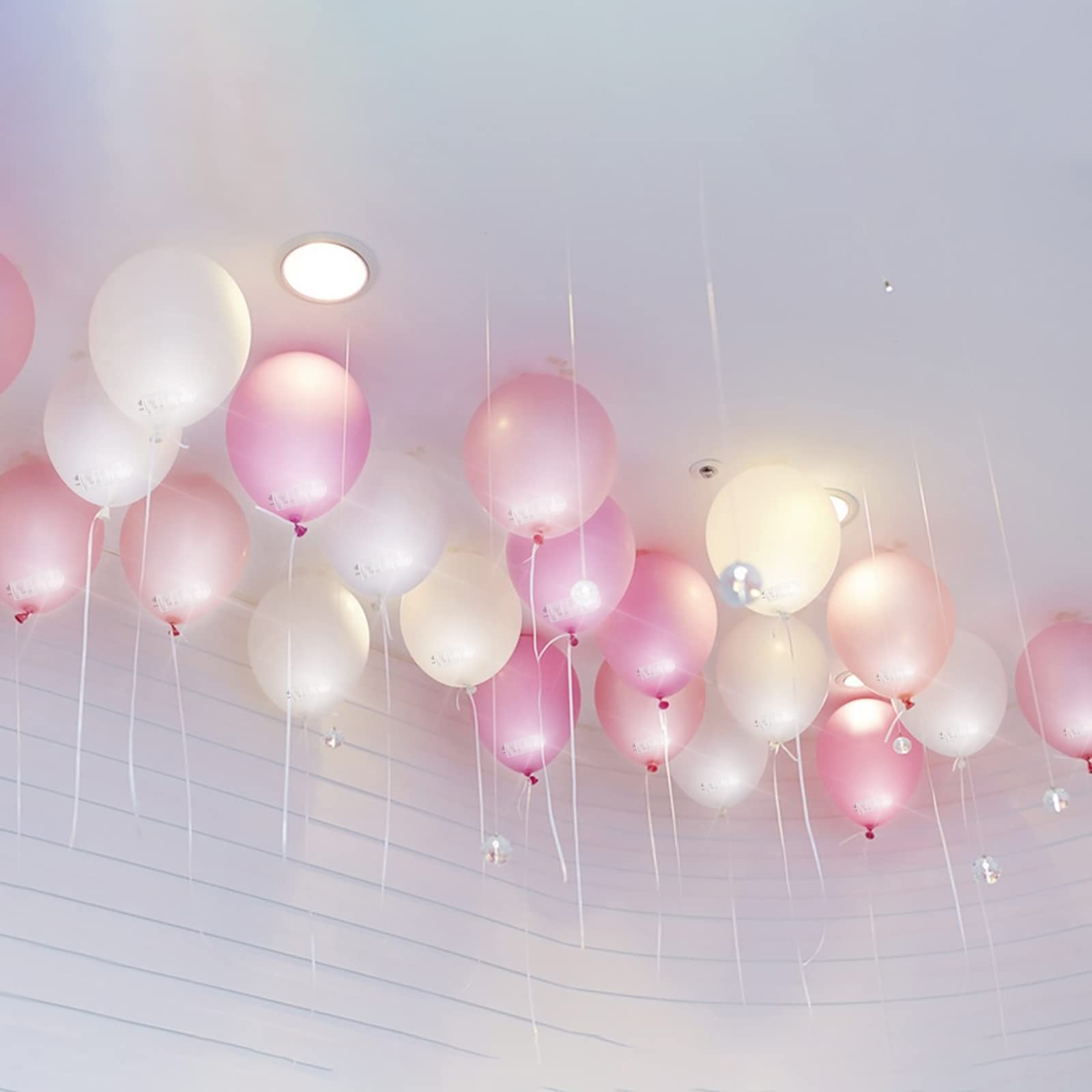 100 Stück Ballonlichter Warmweiß - Mini LED Lichter Für Partydeko