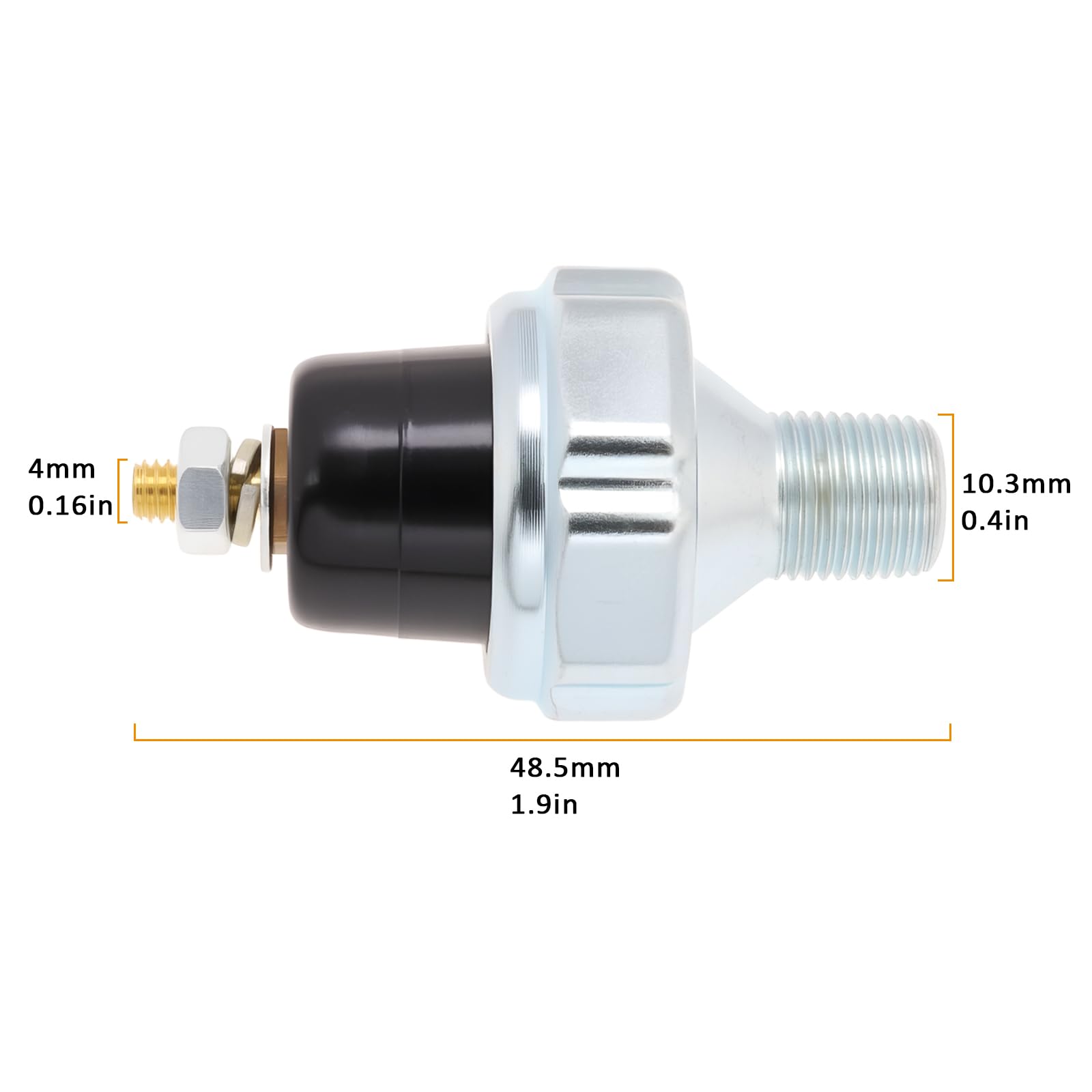 EMSea Interruttore pressione olio compatibile con Har-ley Davidson XL Sportster XR1200 1977¨C2020,26554-77
