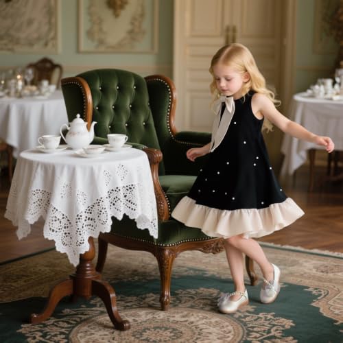 Image of ESTINE Toddler Girls Mary Jane Oxford Dress Shoes Wedding & School Party Uniform