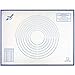 Extra Large Silicone Pastry Mat - Non Stick Reusable XXL 32" x 24" Cooking Sheet Liner with Countertop Non-Slip Grip and Heat Resistant - Non-Toxic, BPA Free Jumbo Pastry Mat for Rolling Dough Cookies