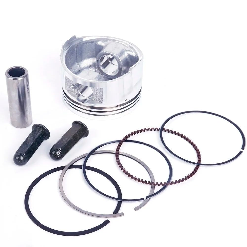 Cilindro Motosierra Kit De Pistón Cilindro 57,4mm Para Motor Patinete Chino Para 4T 157QMJ Para JONWAY Para ZNEN Para Ciclomotor Roketa ATV Para GY6 150cc Pistón