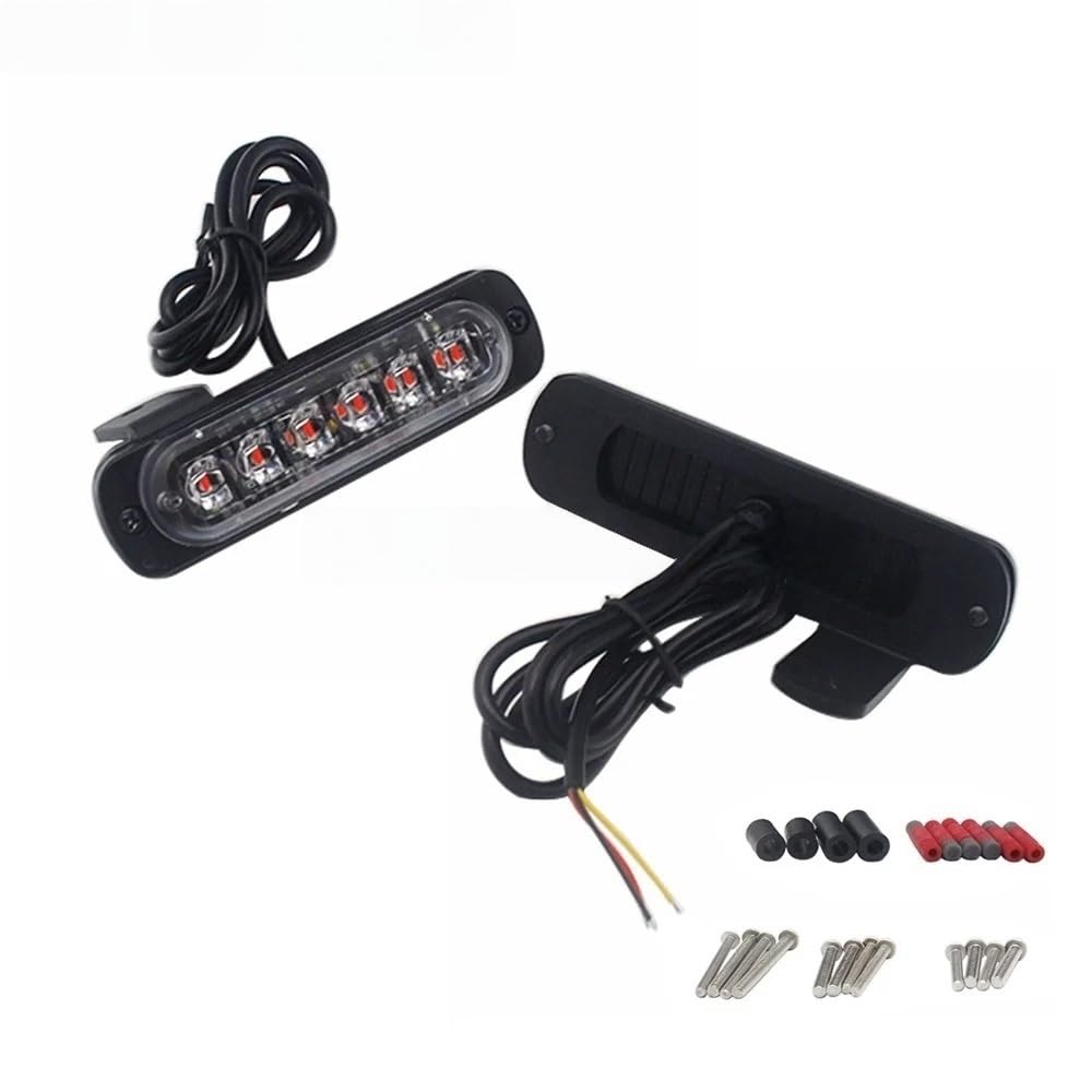 Luz de parada auxiliar para motocicleta con kit DRL blanco de alta visibilidad 8