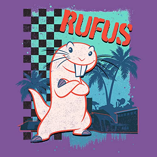 Disney Kim Possible Rufus Vintage Skater Girls Short Sleeve Tee Shirt2