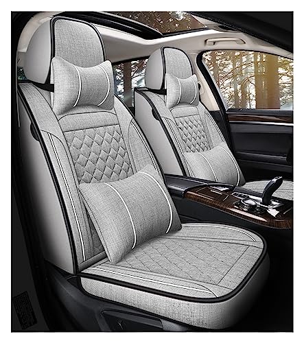 Housses de siège voiture universelles en lin Mercedes GLA GLC GLE 5 places