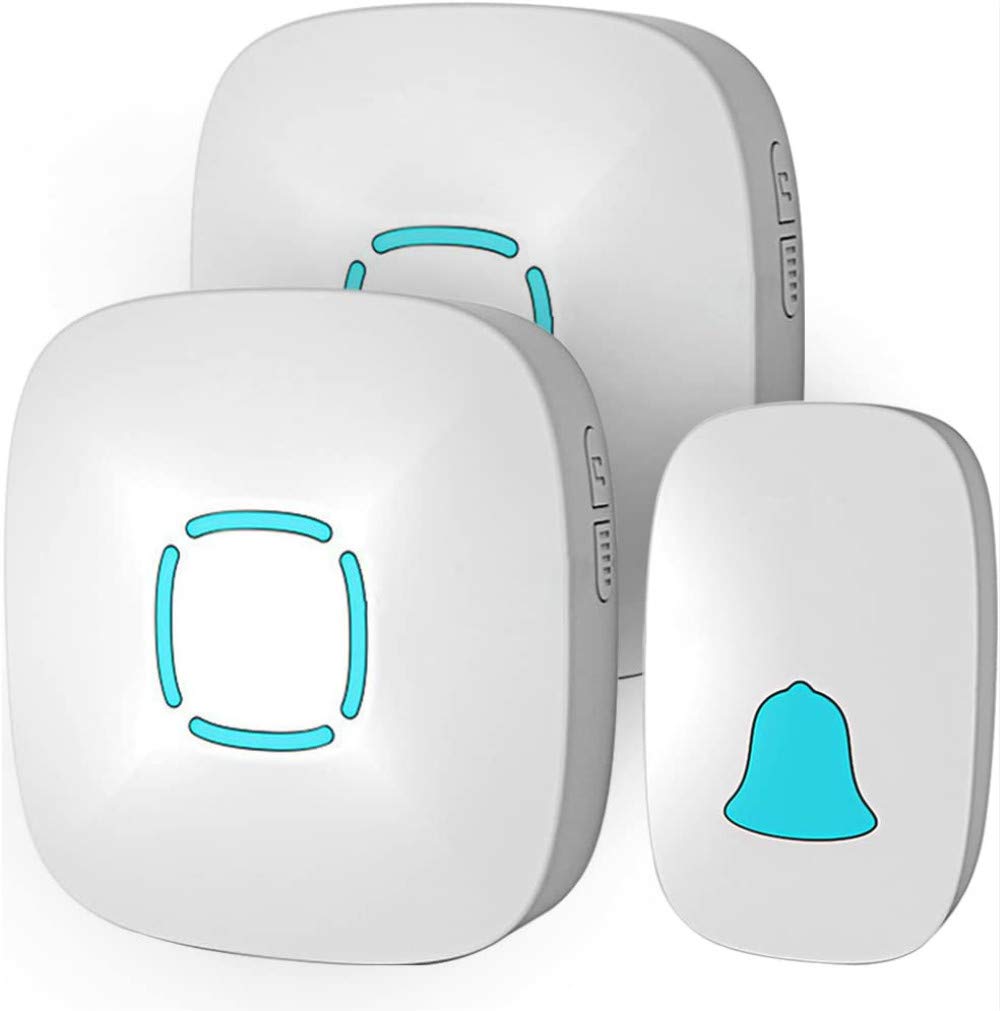 Buy OKJ Doorbell, Waterproof Wireless Doorbell Chime Kit with 36 Chimes