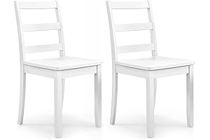 Giantex Wood Dining Chairs (Set of 2)