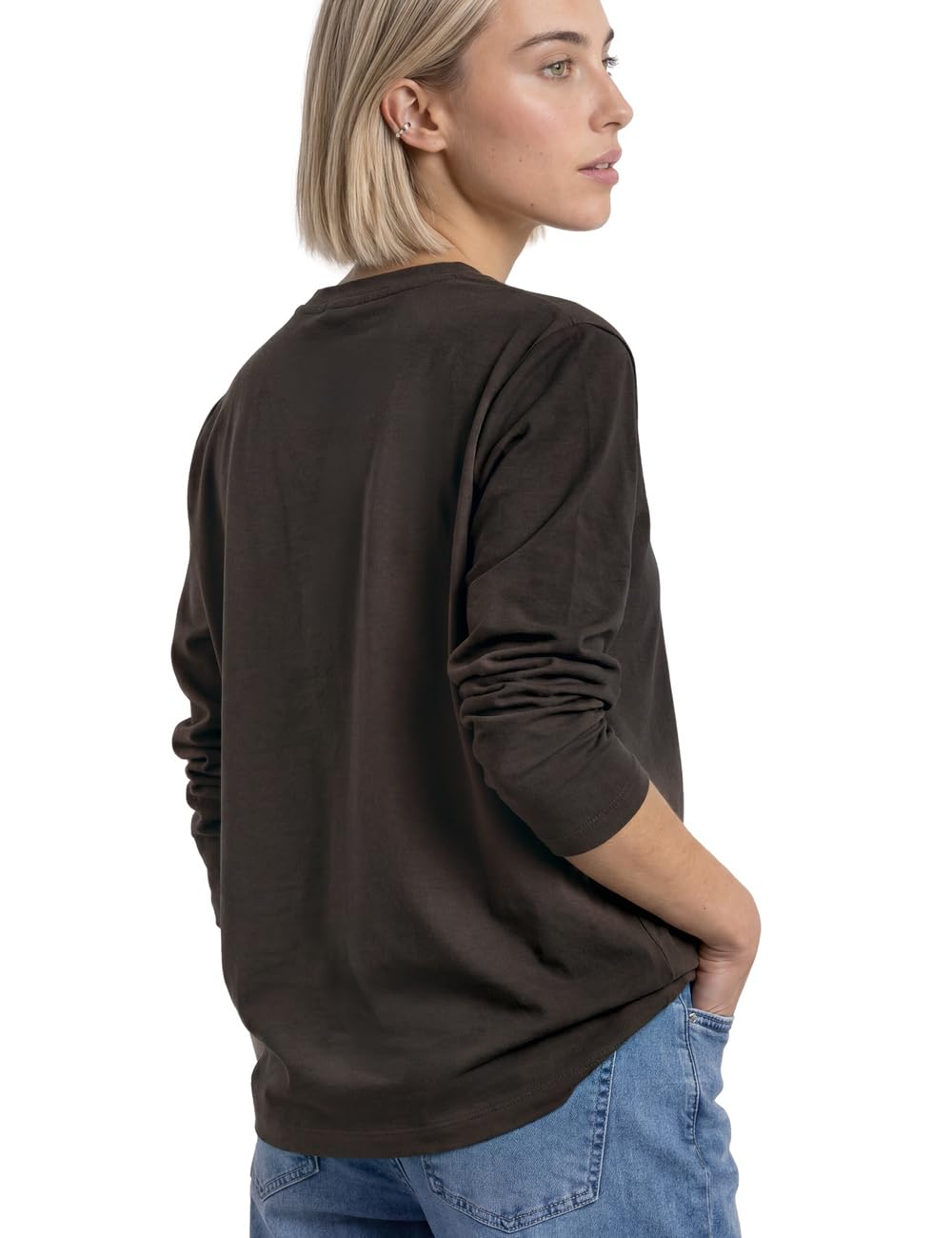 Street One Strick-Look Jacke mit dekorativen Knöpfen