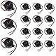 RUNCCI-YUN (15pcs DC3V 6V 9V 12V 24V Elektronischer Summer,85dB , arduino Buzzer , Aktive Piezo Elektronische Ton Summer Alarm Dauerton