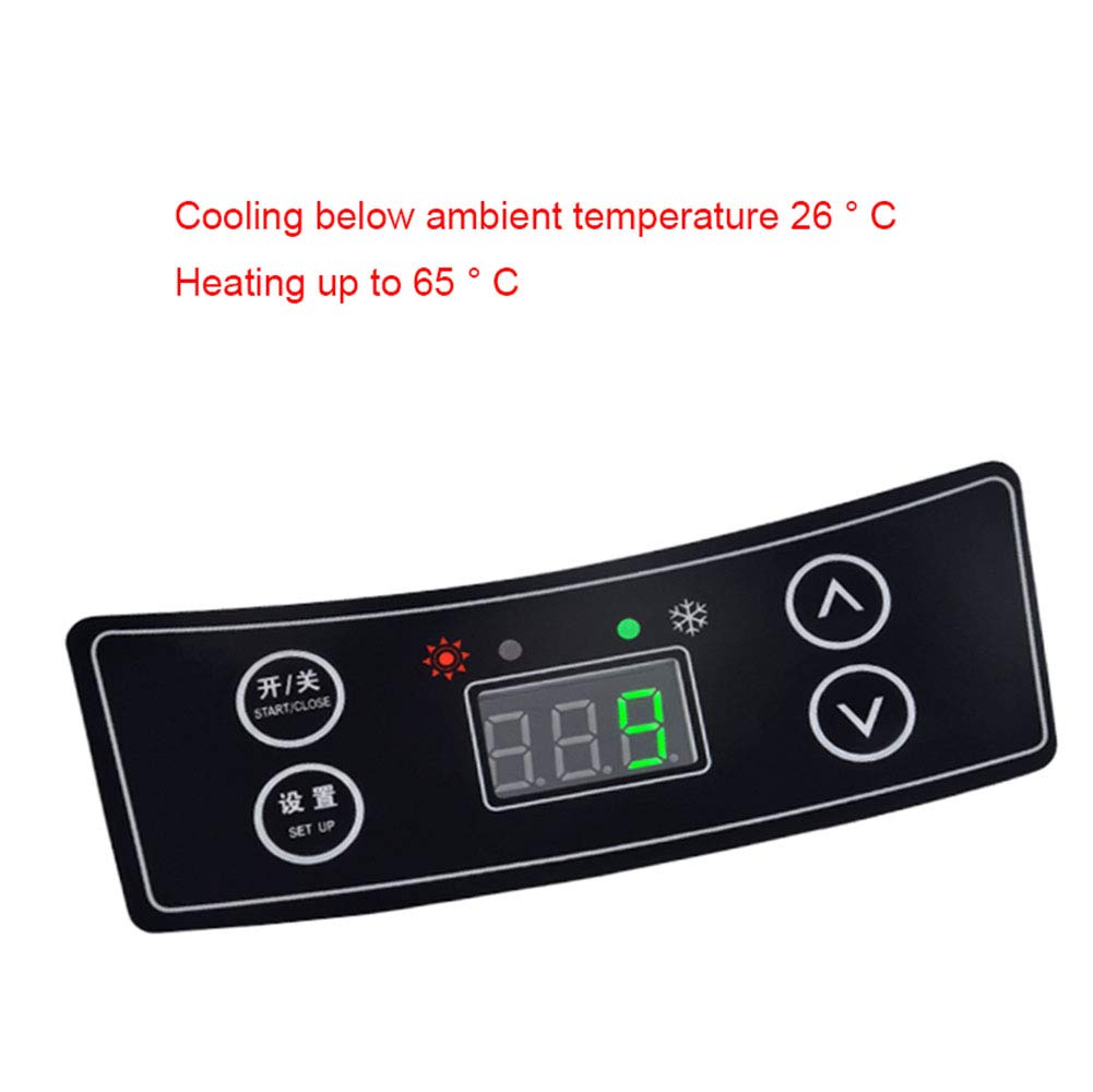 Réfrigérateur Réfrigérateur Congélateur 7.5L Mini 12V Glacière Double U