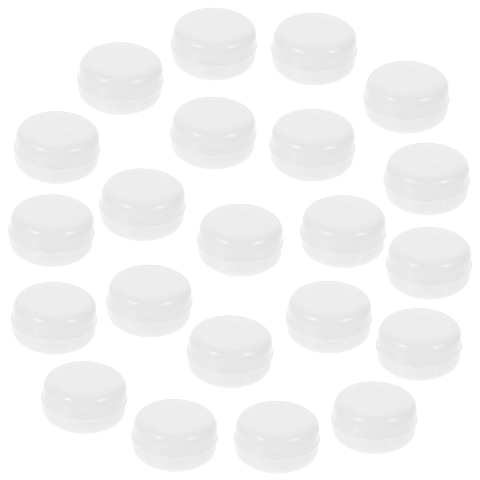 Gogogmee 100Pcs Rattle Box Inserts for Plastic Ring for Repair and Play Playthings and Accessories Enhance Tactile Senses and Coordination