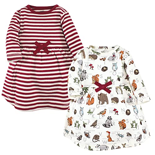 Image of Touched by Nature Girls, Toddler, Baby and Womens Organic Cotton Short-Sleeve and Long-Sleeve Dresses