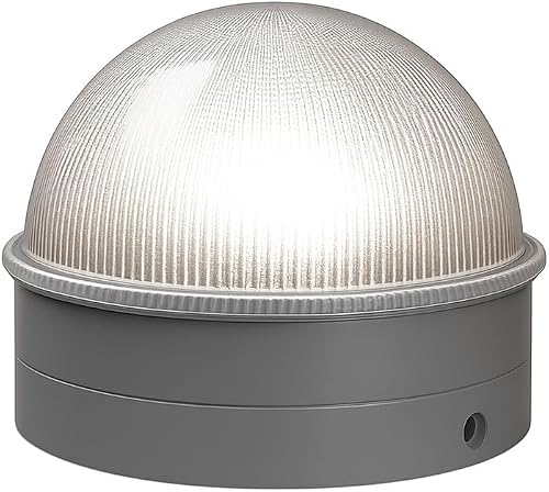 Classy Caps CH2233S Solar Post Cap for Chain Link Fence Post, Silver