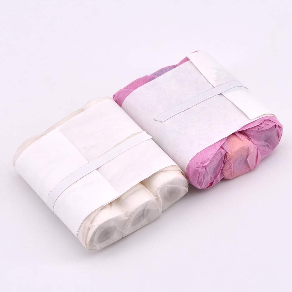 MOMOMAGE 10 Pcs/lot Paper Spider Silk Throw Streamer Magic Tricks Easy to Do Magic Props Stage Street Magic Gimmick Illusion Accessories for Magicians (White)