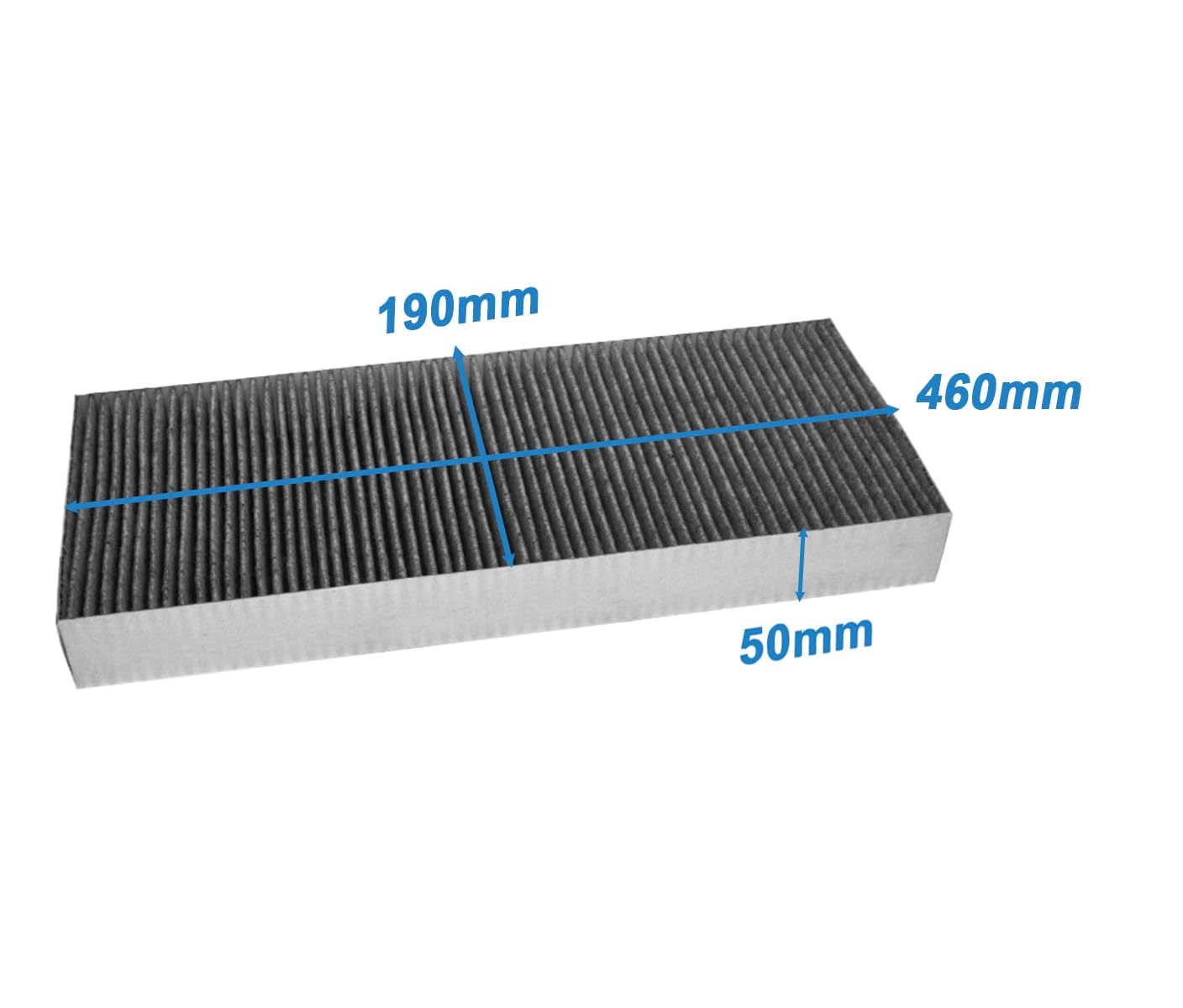 / Filtro de carbón activo / 11018621 11034172 Bosch DSZ4681 Siemens LZ46810 Neff Z54TR00X0 Gaggenau AA210110 para campanas de cocina