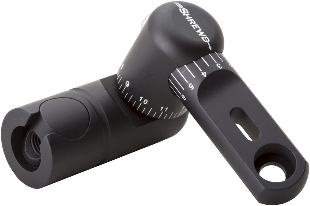 SHREWD ARCHERY Single Adjustable V-Bar, Black