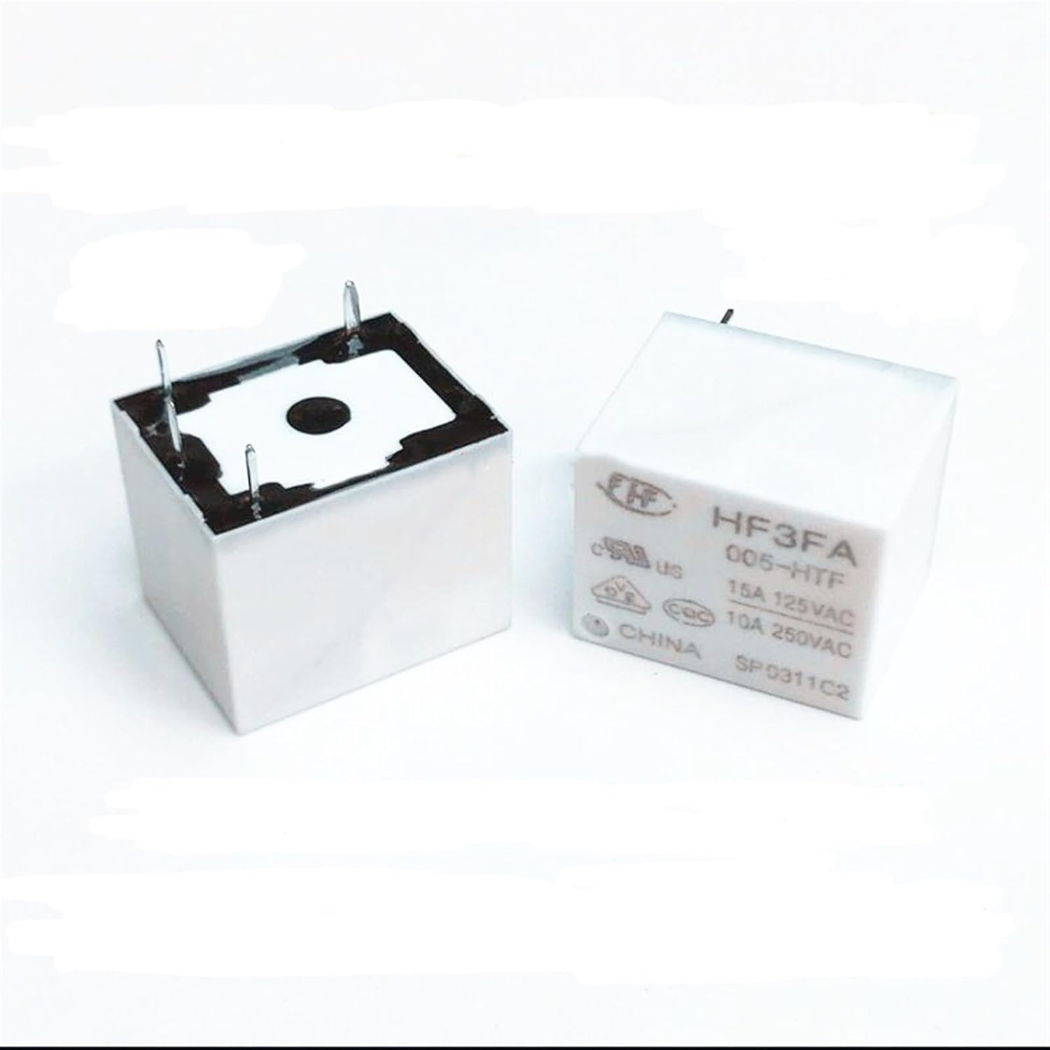 HF3FA-005-HTF HF3FA005HTF 5VDC DC5V 5V 10A Relay 4PIN