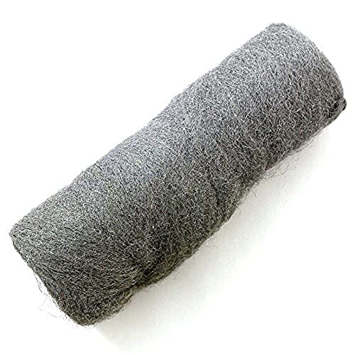 Image of Merriway BH04378 450g (1lb) ASW13 Steel Wool No. 3 Grade Coarse