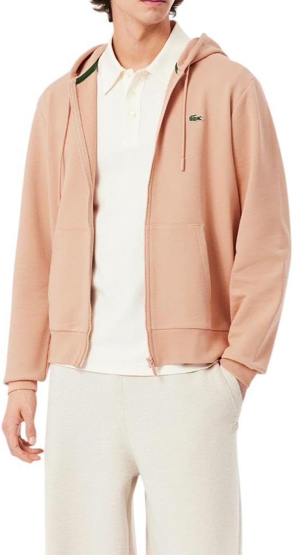 Lacoste Men's Classic Fit Zipped Fleece Sweatshirt