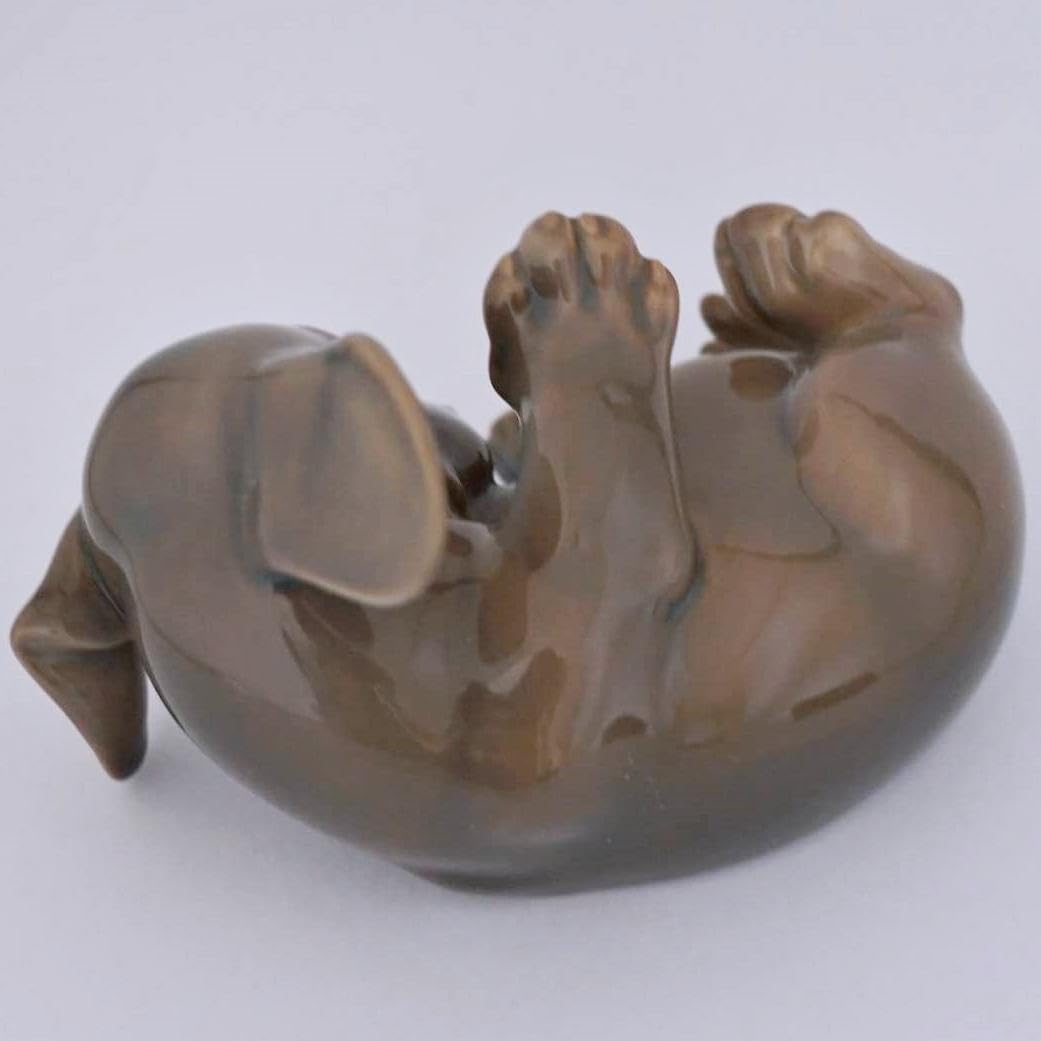 Amazon.co.jp: ロイヤルコペンハーゲン ダックスフンド 犬 フィギュ