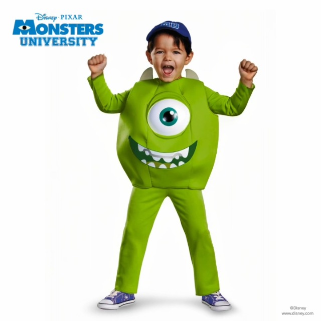 Disfraz deluxe Mike para niño pequeño miniatura 6