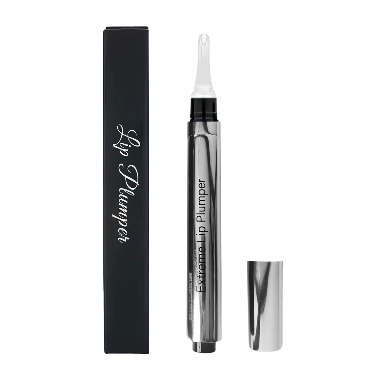 Voluminizador de Labios Lip Plumper 10ml, para Rellenar Labios con Hidratación, Espeso Sin Pegajos, Ideal para Viajes y 