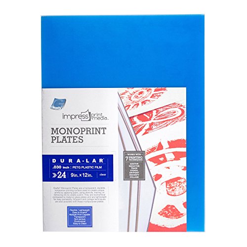 Plaques monoprint Grafix Impressionner réutilisables pour transferts nets