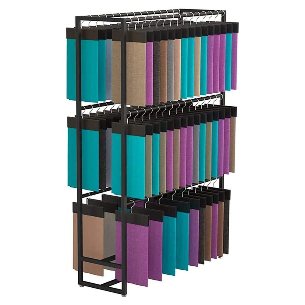 Estante Expositor para Ropa Interior, estantes multifuncionales para Comercio minorista, estantes comerciales de Doble Cara para Guardar Bufandas, Mantas, Calcetines, Ropa Interior, Pantalon
