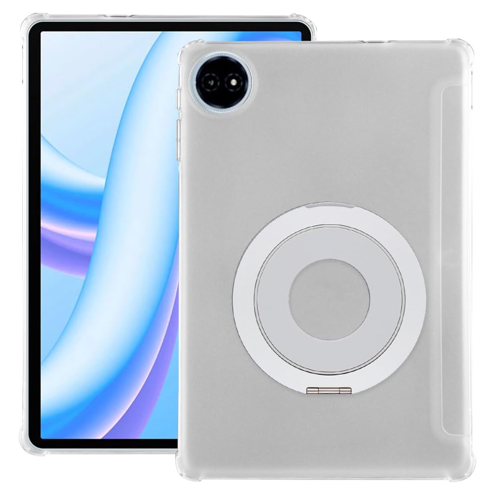 Funda para BMAX MaxPad I10 Plus 2024 con soporte blanco y plateado 8