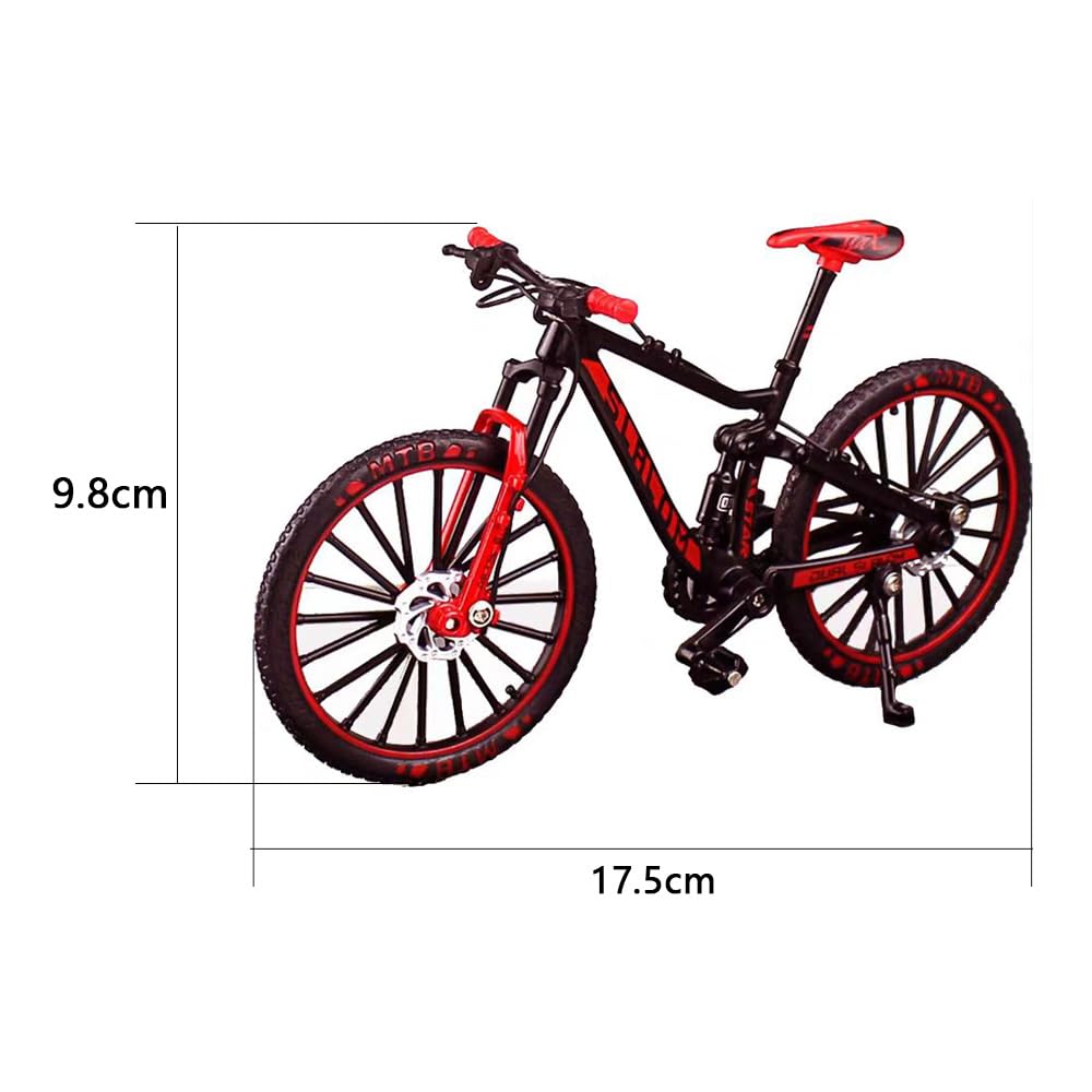Mini Finger Bikes, Modellino di Bicicletta in Lega di Zinco 1:10, Della Bicicletta Della Lega Modellin, Finger Mountain Bike Modello