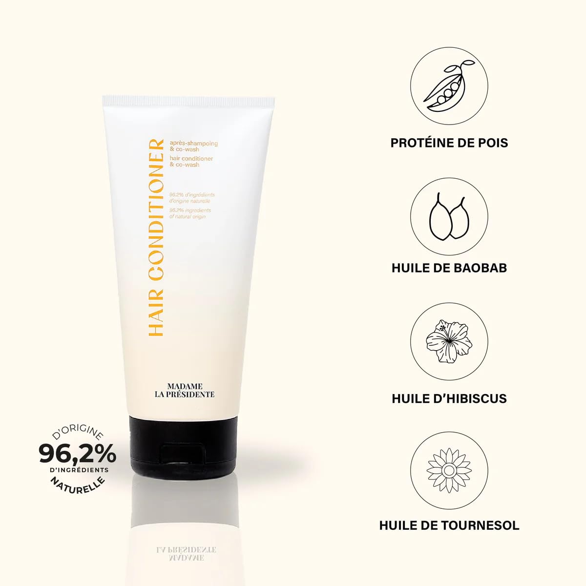Madame la Présidente - Après-shampoing Co-wash - 200 mL