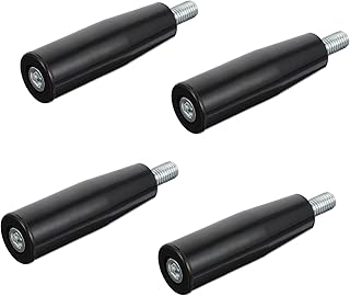 SOLUSTRE Crank Handle 4pcs Turn The Handle Milling Machine Accessories Revolving Machinery Handle Turn of The Screw Milling Machine Handle Male Threaded Stem to Rotate Bakelite Mechanical