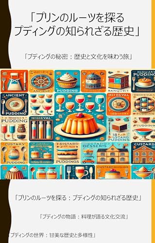 「プリンのルーツを探る：プディングの知られざる歴史」: 「プディングの秘密：歴史と文化を味わう旅」
