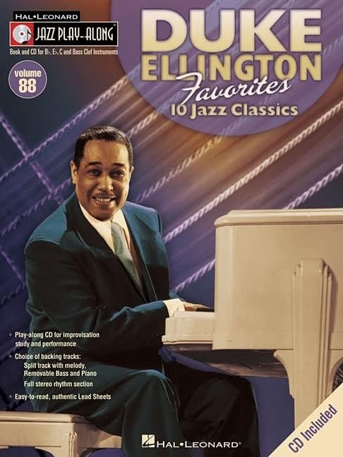 Duke Ellington Favorites: Jazz Play-Along Volume 88 (Jazz Play-along, 88) Paperback – August 1, 2008