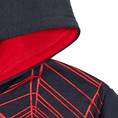 Marvel Spider-Man Miles Morales Big Boys Fleece Pullover Hoodie 18-20 #TOP3