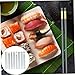 IMIKEYA 8pairs Reusable Heat-resistant Chopsticks Non-slip Japanese Chinese Style for Family Travel and Home Use Smooth Surface Easy to Clean Safe for All Ages