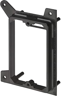 Arlington LVH1 Single Gang Low Voltage Mounting Bracket for New Construction