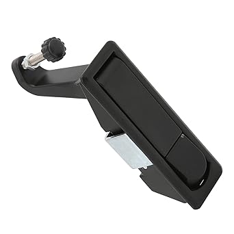 Compression Latch Lock Zinc Alloy Material,RV Cabinet Latch with Independently Installed Trigger Suitable for The Installation of RV Toolboxes, Boat Cabinets, Trailer Luggage Boxes(Black)