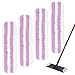 Flat Mop Refill for H2prO Flat Mop System - Washable Reusable Scrubby Mop Pads for Hardwood Floor Cleaning Replacement Pads(4Pack)